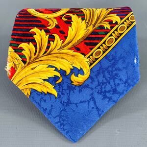 GIANNI VERSACE Multi Color Baroque Silk Tie